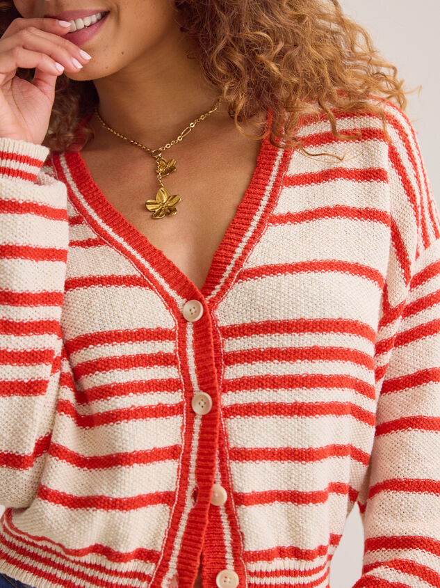 Rylie Striped Cardigan Detail 3 - ALTAR'D STATE KIDS