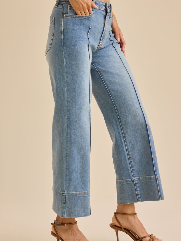 Meyta Front Seam Jeans Detail 4 - ALTAR'D STATE KIDS