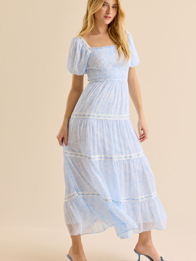 Mandie Floral Maxi Dress Detail 3 - ALTAR'D STATE KIDS