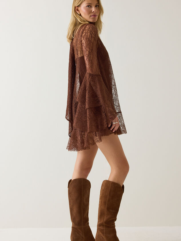 Langley Lace Mini Dress Detail 7 - AS Kids