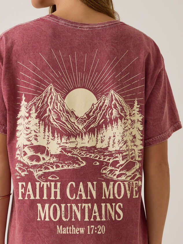 Faith can move mountains graphic tee Detail 2 - AS Kids