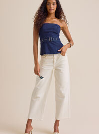 Sheridan Denim Tube Top Detail 2 - ALTAR'D STATE KIDS