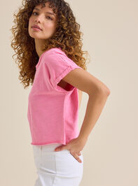 Demi Slub Roll Sleeve Tee Detail 5 - AS Kids