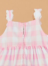 Cindy Check Dress with Headband Detail 5 - ALTAR'D STATE KIDS