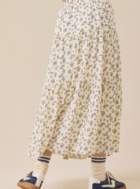 Catelyn Floral Midi Skirt Detail 5 - ALTAR'D STATE KIDS