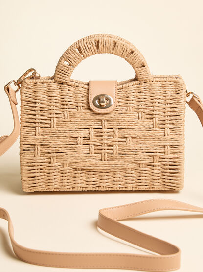 Raffia Retreat Crossbody - AS Kids