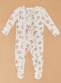 Pink Cowgirl Footie - ALTAR'D STATE KIDS