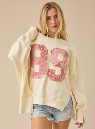 89 Patchwork Mama Sweatshirt Detail 2 - AS Kids