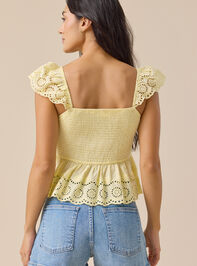 Kennedy Embroidered Smocked Tank Detail 4 - ALTAR'D STATE KIDS