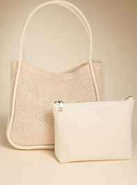 Jules Raffia Lined Tote Bag - ALTAR'D STATE KIDS