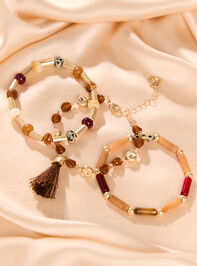 Multicolor Dalmatian Beaded Bracelet Pack - AS Kids