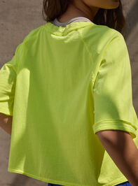 Sideline Snap Boxy Tee Detail 4 - ALTAR'D STATE KIDS