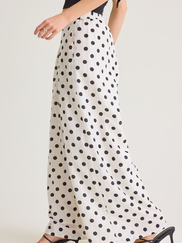 Veda Polka Dot Trouser Pants Detail 4 - AS Kids