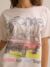 Stevie Bronco 82 Oversized Tee Detail 2 - ALTAR'D STATE KIDS