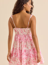 Mel Floral Mini Dress Detail 4 - ALTAR'D STATE KIDS