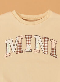 Maris Multi-Patch Mini Sweatshirt Detail 2 - AS Kids