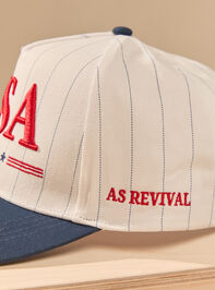 Liberty Stripe Cap Detail 4 - AS Kids