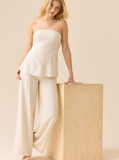 Natalie Linen Tube Top - ALTAR'D STATE KIDS