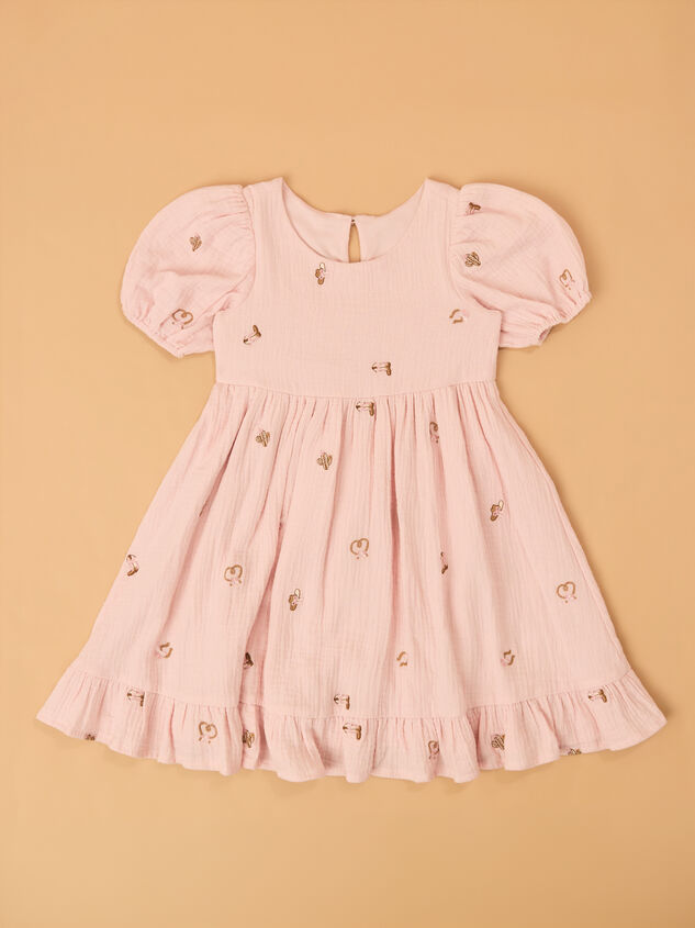 Willow Western Embroidered Dress with Purse Detail 2 - AS Kids