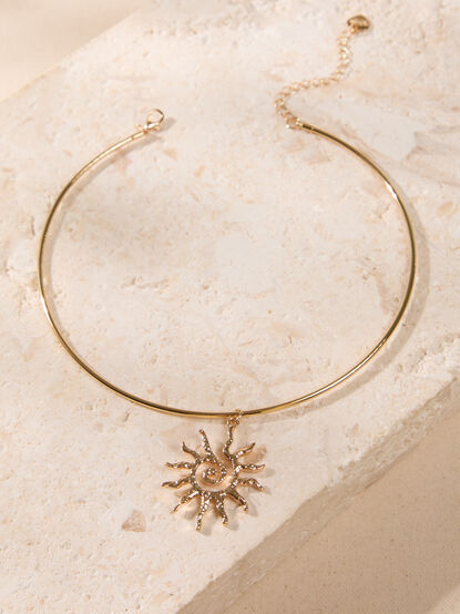 Gemma Sun Dial Necklace - AS Kids