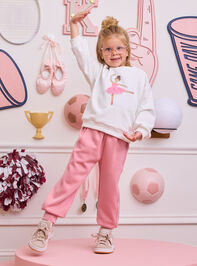 Ana Athletic Solid Weekender Jogger - AS Kids