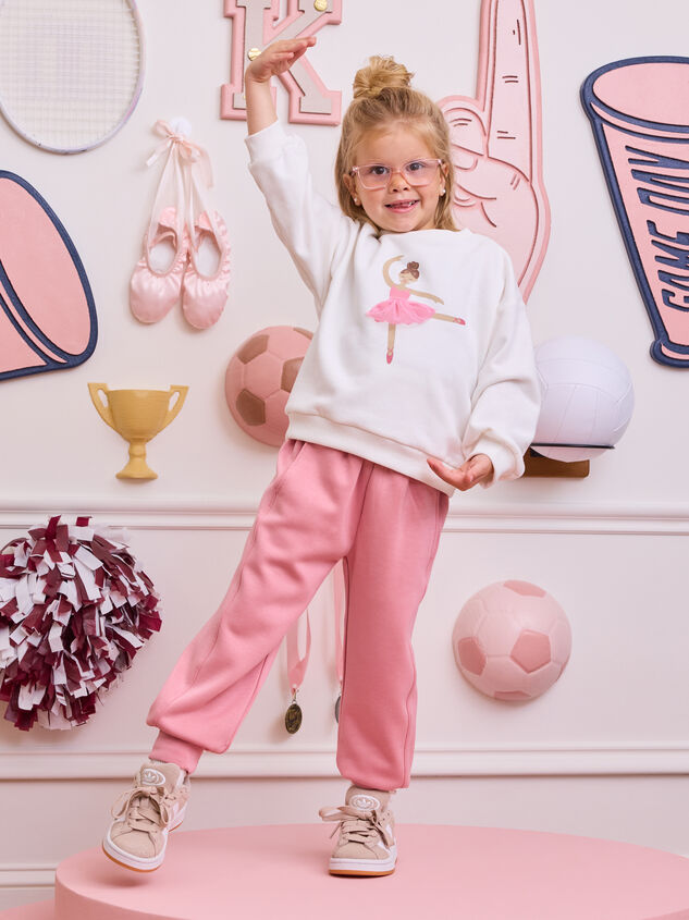 Ana Athletic Solid Weekender Jogger - AS Kids
