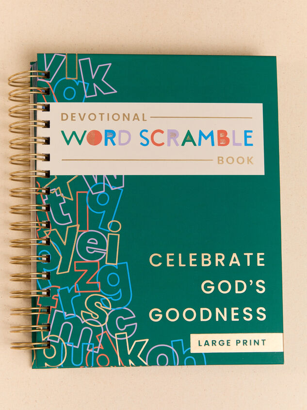 Celebrate God's Goodness Word Scramble Book - AS Kids