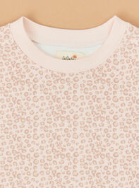 Lilah Leopard Pullover Detail 3 - AS Kids