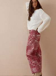 Colette Cable Knit Sweater Detail 4 - AS Kids