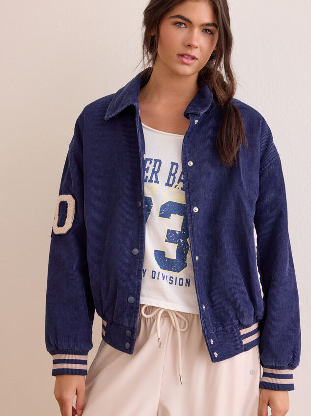 ASR Varsity Cord Jacket Detail 3 - AS Kids