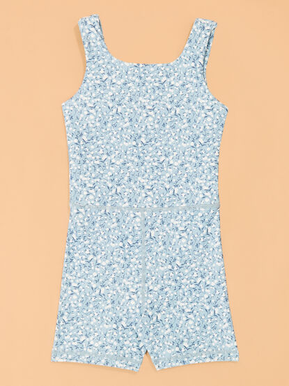 Addy Floral Unitard - AS Kids