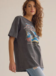 Tom Petty Eagle Oversized Tee Detail 4 - ALTAR'D STATE KIDS