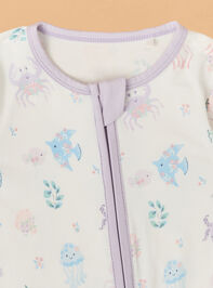 Floral Sea Creature Romper Detail 3 - ALTAR'D STATE KIDS