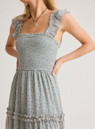 Blakelee Floral Midi Dress Detail 3 - AS Kids