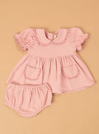 Magnolia Collar Infant Dress - AS Kids