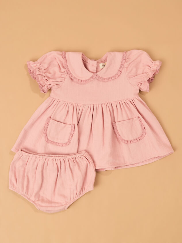 Magnolia Collar Infant Dress - AS Kids