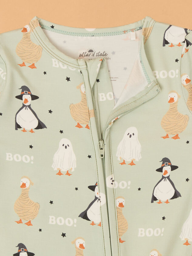 Silly Goose Says Boo Romper Detail 3 - AS Kids