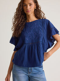 Amberlyn Embroidered Top Detail 3 - AS Kids