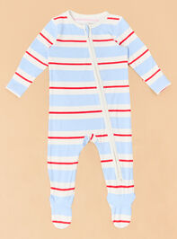 Garrett Striped Footie - ALTAR'D STATE KIDS