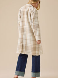 Jolie Plaid Wool Peacoat Detail 6 - ALTAR'D STATE KIDS