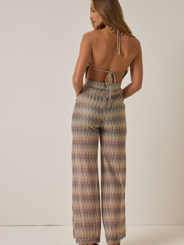 Arianna Chevron Jumpsuit Detail 4 - AS Kids
