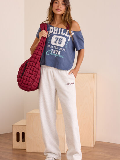 Philly Off The Shoulder Tee - AS Kids