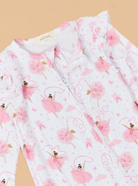 Ribbon Ballerina Ruffle Footie Detail 3 - AS Kids