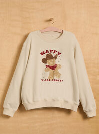 Happy Y'alliday Dad Pullover - AS Kids