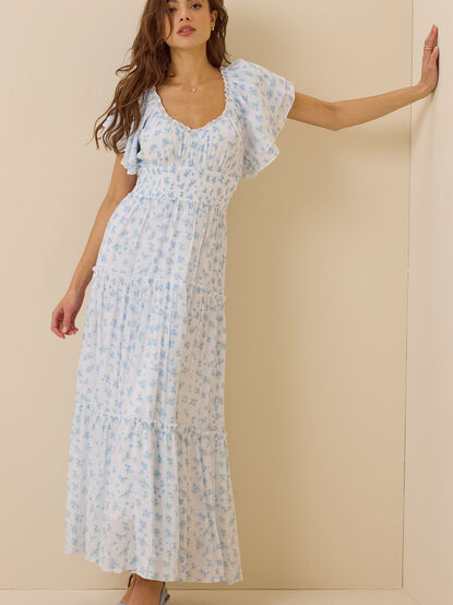 Serena Floral Maxi Dress - AS Kids