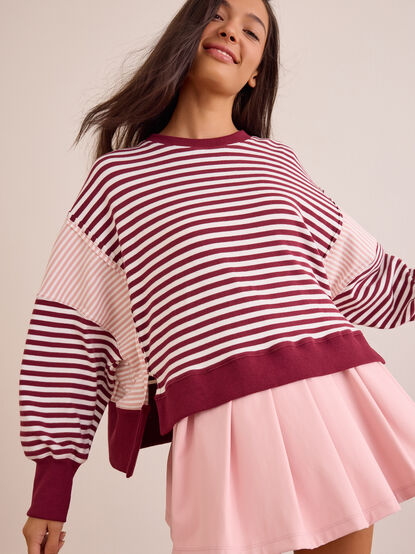 Varsity Stripe Long Sleeve - AS Kids