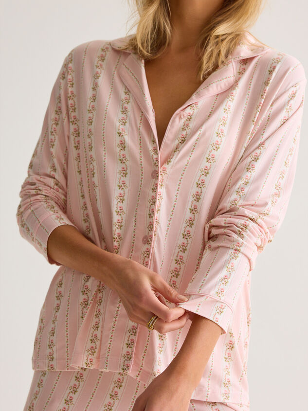 Antoinette Floral Mama Robe Detail 2 - AS Kids