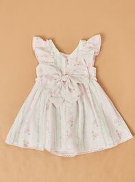 Kellie Floral Bunny Dress Detail 3 - ALTAR'D STATE KIDS