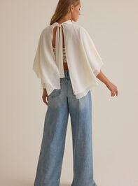 Alina Tie Neck Cape Detail 6 - ALTAR'D STATE KIDS