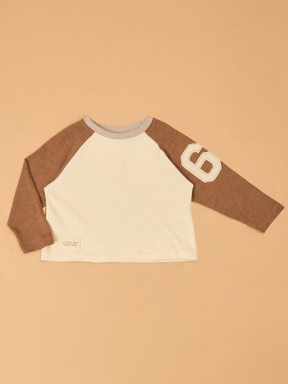 Dirt Never Hurt Raglan Tee - AS Kids
